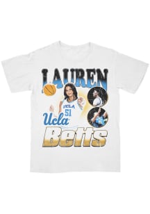 Lauren Betts UCLA Bruins Youth White NIL 90s Fashion Player Tee