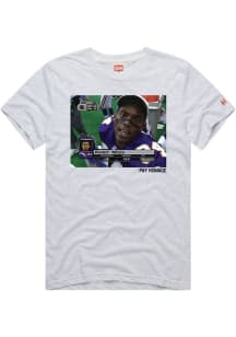Randy Moss Minnesota Vikings Ash Pay Homage Short Sleeve Fashion Player T Shirt