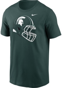 Nike Michigan State Spartans Green Local Cotton Short Sleeve T Shirt