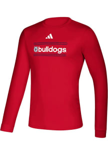 Adidas Fresno State Bulldogs Red Heat Seal Creator Long Sleeve T-Shirt
