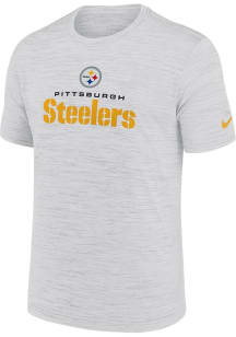 Nike Pittsburgh Steelers White Team First Short Sleeve T Shirt