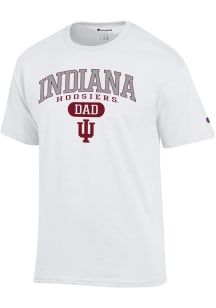 Champion Indiana Hoosiers White Dad Pill Jersey Short Sleeve T Shirt