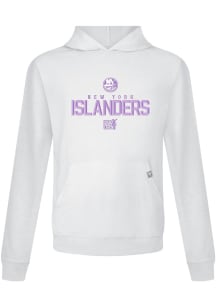 Levelwear New York Islanders Mens White Relay Carve Hood