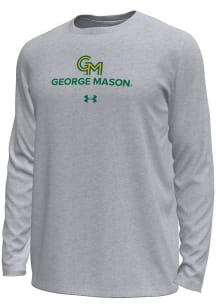 Under Armour George Mason University Grey Tech Stretch Long Sleeve T-Shirt
