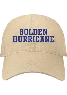 Tulsa Golden Hurricane Script Tact Adjustable Hat - Khaki