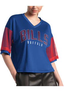 Buffalo Bills Womens Anthem Fashion Football Jersey - Blue