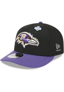 New Era Baltimore Ravens Black 2026 NFL Draft 9FIFTY Mens Snapback Hat