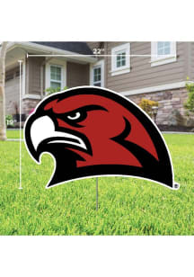 Miami RedHawks Mascot Yard Sign - Red