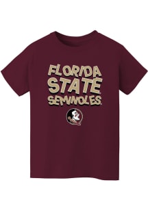 Vive La Fete Florida State Seminoles Youth Red Ian Short Sleeve T-Shirt