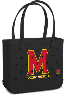 Maryland Terrapins Black Medium Bogg Bag Tote