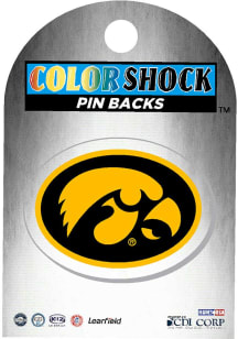 Iowa Hawkeyes Souvenir Mini Acrylic Pin - Black