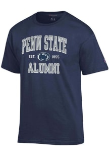 Champion Penn State Nittany Lions Navy Blue Est Alumni Jersey Short Sleeve T Shirt