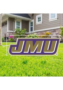 James Madison Dukes Primary Yard Sign - Gold