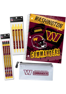 Washington Commanders Bundle Stationary