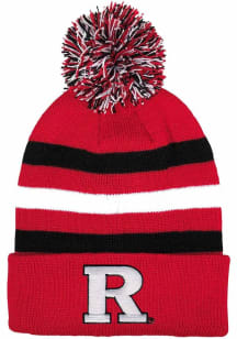 LogoFit Rutgers Scarlet Knights Black Halftime Youth Knit Hat
