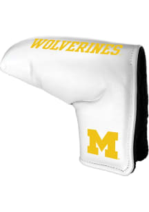 Michigan Wolverines White Tour Blade Putter Cover