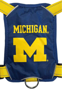 Michigan Wolverines Team Logo Harness Pet Collar