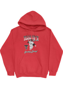 Jasmyn Burns Texas Tech Red Raiders Mens Red Feeling Jazzy! Player Hood