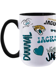 Jacksonville Jaguars Loco Ceramic Mug Ceramic Mug - Black