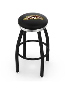 Western Michigan Broncos Chrome Seat Pub Stool - Black