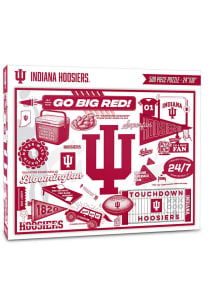 Indiana Hoosiers Scrapbook Puzzle