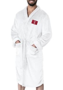 Indiana Hoosiers White Dad Silk Touch Bathrobes
