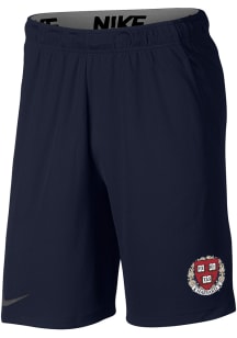 Nike Harvard Crimson Mens Navy Blue Hype Short Shorts