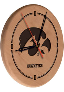 Iowa Hawkeyes Laser Engraved Wall Clock