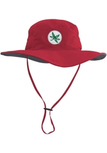LogoFit Ohio State Buckeyes Red Boonie Mens Bucket Hat