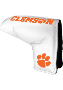 Clemson Tigers White Tour Blade Putter Cover