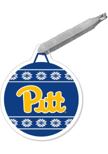 Pitt Panthers Bulb Ornament - Blue