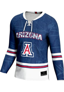 ProSphere Arizona Wildcats Youth Navy Blue Vigor Hockey Jersey
