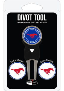 SMU Mustangs 3 Pack Ball Marker Divot Tool