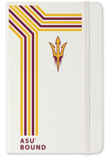 Arizona State Sun Devils School Bound Notebook and Folder - White