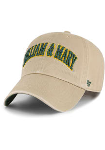 47 William & Mary Tribe Archi Clean Up Adjustable Hat - Khaki