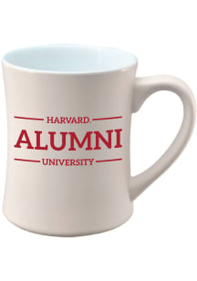 Harvard Crimson 16oz Alumni Diner Ceramic Mug - White
