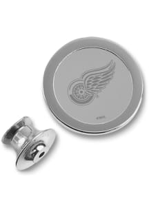 Detroit Red Wings Silver Lapel Mens Tie Tack