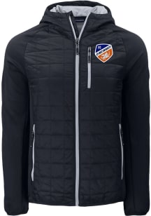 Cutter and Buck FC Cincinnati Mens Black Rainier PrimaLoft Hybrid Medium Weight Jacket