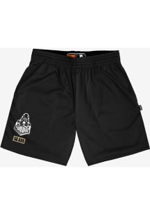 SLAM Purdue Boilermakers Mens Black Monochromatic Logo Practice Shorts