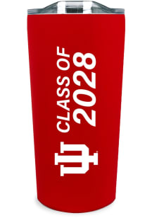 Indiana Hoosiers 18oz Class of 2028 Soft Touch Stainless Steel Tumbler - Crimson