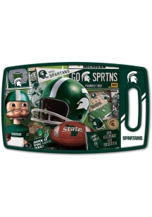Michigan State Spartans Retro Cutting Board