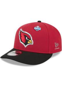 New Era Arizona Cardinals Red 2026 NFL Draft 9FIFTY Mens Snapback Hat