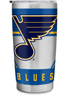 St Louis Blues 20oz Stainless Steel Tumbler - Silver