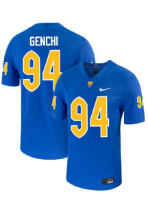 Carter Genchi  Nike Pitt Panthers Blue NIL Name And Number Football Jersey