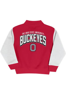 Champion Ohio State Buckeyes Baby Red Skybox Varsity Light Weight Jacket