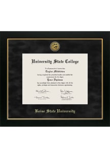 Boise State Broncos Medallion Manchester Diploma Frame - Black