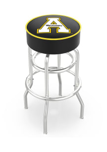 Appalachian State Mountaineers Double-Ring Swivel Pub Stool - Black