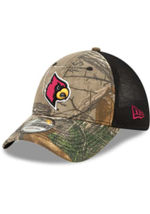 New Era Louisville Cardinals Mens Green Neo 39THIRTY Flex Hat