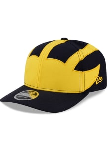 New Era Michigan Wolverines Helmet Head 9SEVENTY Adjustable Hat - Navy Blue