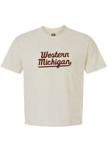 Summit Sportswear Western Michigan Broncos Womens Natural Favorite Short Sleeve T-Shirt